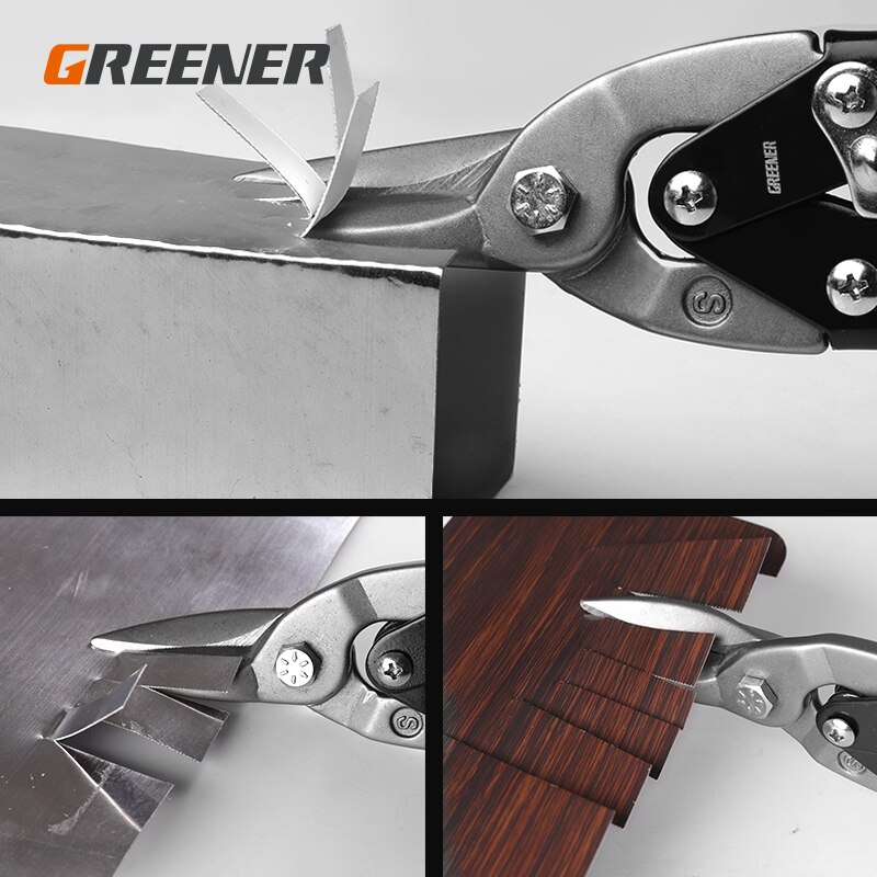 Plaatwerk Snip Luchtvaart Schaar Ijzeren Plaat Cut Shearstainless Staal Geïntegreerde Plafond Huishoudelijke Tool Industriële Industrie Werk