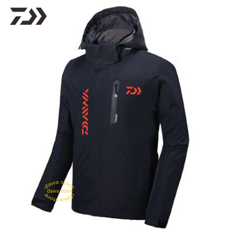 Ropa de pesca transpirable para hombre, chaqueta de pesca impermeable, transpirable, con capucha, multibolsillo, para acampar al aire libre