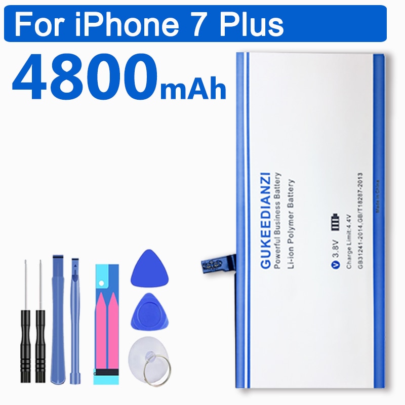 GUKEEDIANZI 4800mAh Ersatz Batterie Für iPhone 7 Plus Lithium-Polymer Wiederaufladbare Batterie