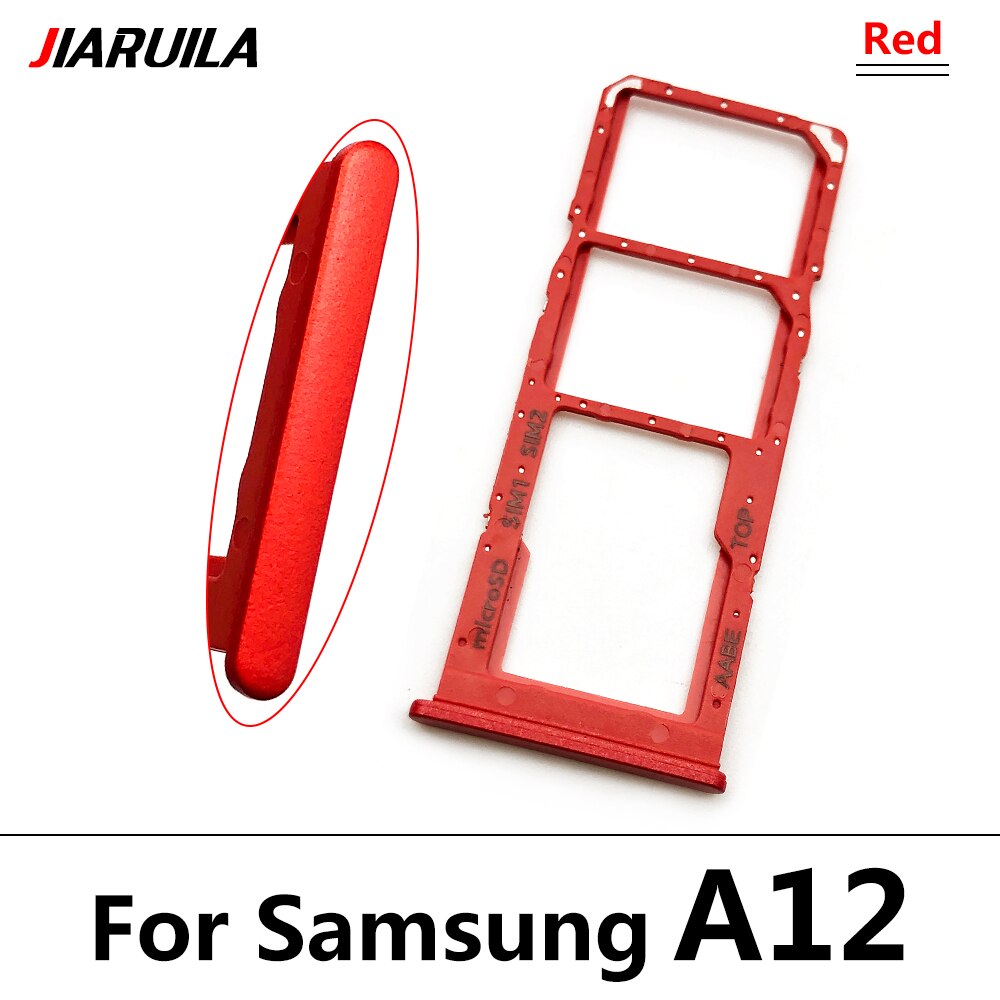 5 sztuk/partia dla Samsung A12 gniazdo karty SIM taca uchwyt czytnika SD dla Samsung A12 A31 A51 A71 taca karty Sim podwójny uchwyt atacado