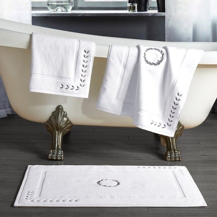 100%  bomull hotell hem golv handduk matta jaquard halkfri matta bad matta badrum handdukar vattenabsorberande steg mat pad