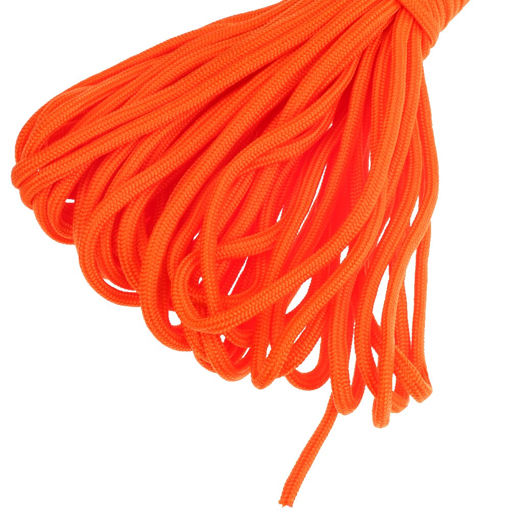 30m sauvetage corde flotteur ligne natation plongée en apnée Kit de sécurité Sports nautiques en plein air produits de sécurité pour bouée de sauvetage radeau Orange