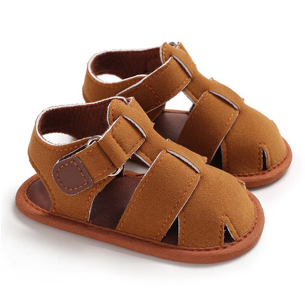 Baby Sandalen Baby Boy Schoenen Peuter Pasgeboren Zomer Zachte Peuter Sandalen Pu Antislip Schoenen 0-18M