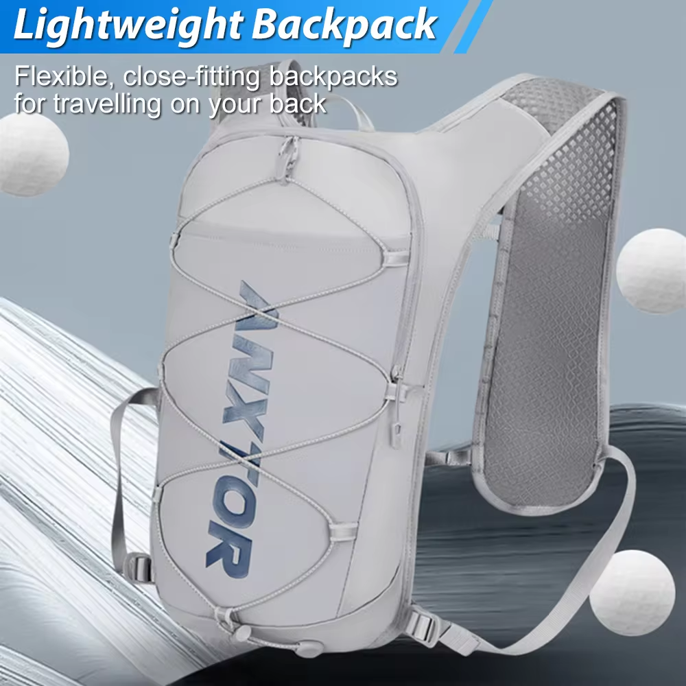 draussen Pfad Laufen 5L Ultraleicht Rucksack Trink Joggen Weste Männer Atmungsaktive Marathon- Fahrrad Tasche Wasser Flasche 500ML/2L