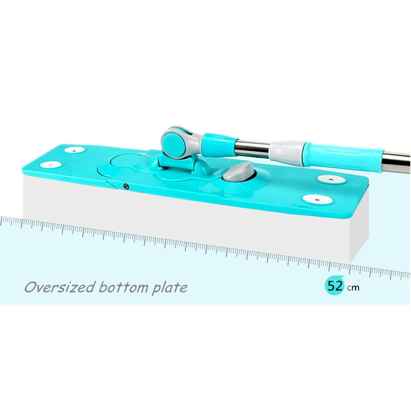 60 Cm Super Große Mikrofaser Mopp Edelstahl Stee Teleskop Griff Staub Pad drücken Prämie Mopp robust Einstellbare 360 Drehbare Mopp
