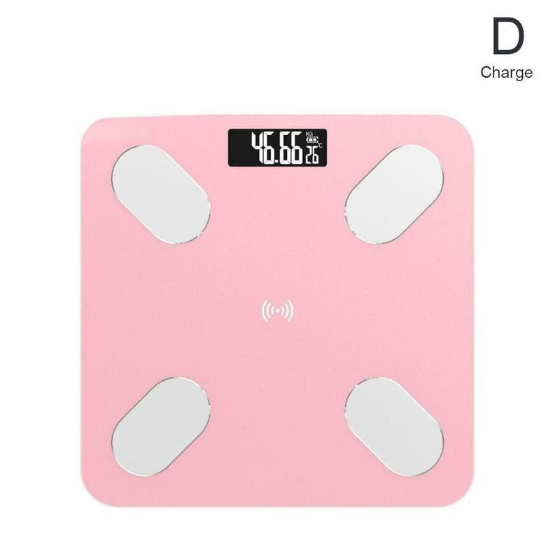 Intelligent Body Fat Scale Charging Electronic Scale Scale Health Monitor Bmi Weight Tools Analyzer Weight Fitness Weight L Q4B7: D