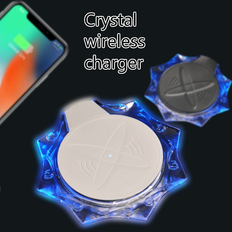 Chargeur rapide de chargeur sans fil cristal pour BLACKVIEW BV9800 PRO/BV9800/BV9500Plus/BV9700 Pro/BV9600 Pro chargeur sans fil