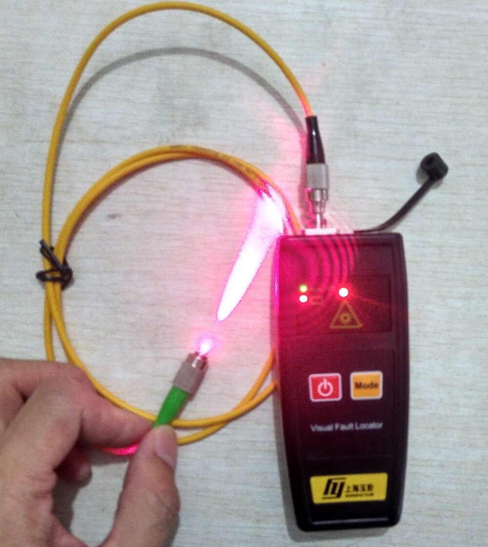 2 in 1 FTTH Tools with Mini Optical Fiber Power Meter and Visual Fault Locator 50MW VFL Fiber Optic Cable Tester