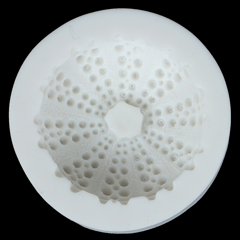 Zee-egel Shell Siliconen Mal Zee Dieren Fondant Cakevorm Kaars Decor Chocolade Gumpaste Decorating Gereedschap Bakvormen