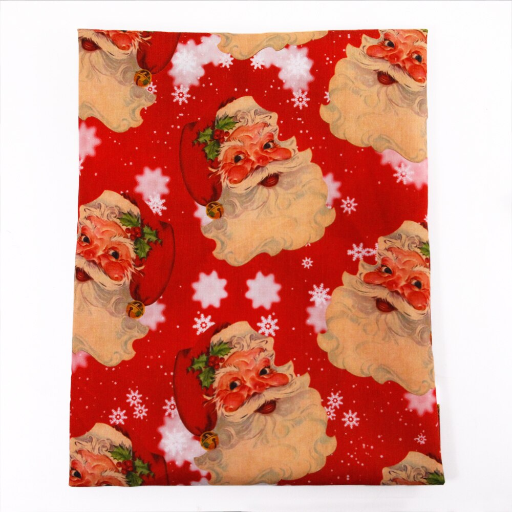 50*145 CENTIMETRI Di Natale Modelli 100% Tessuti di Cotone Stampato per il patchwork Cucito FAI DA TE Fatti A Mano Materiale, 1Yc4059