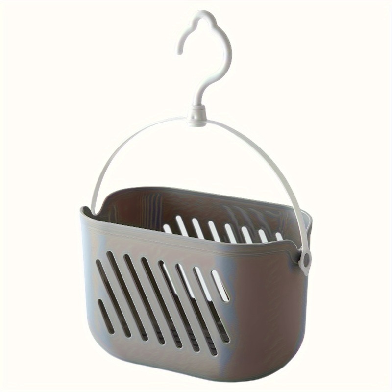 Hangende opbergmand - Multifunctionele open plastic organizerbox, geschikt voor badkamer, keuken en thuisgebruik