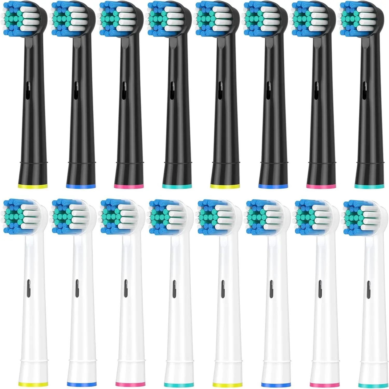 Ersatz-Zahnbürstenköpfe, kompatibel mit Oral B Braun Cross Clean, professionelle Bürstenköpfe, Düsen für Oral-B Action Pro: Gold