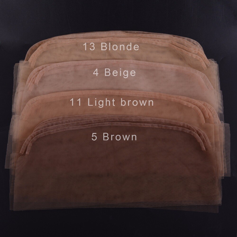 1Pc/Lot Lace Net Basement Foundation for Making Lace Top Closure Wigs Making 13*4 inch