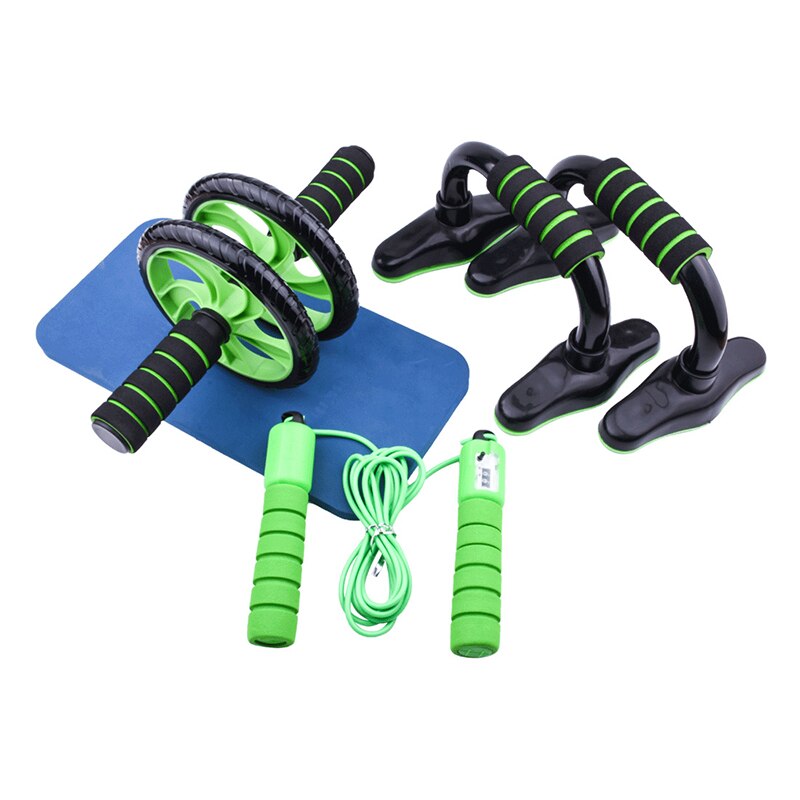 Elastic Band Rope Skipping Gripping Device Abdominal Wheel Suit Fitness Roller Abdominal Roller Training Tool