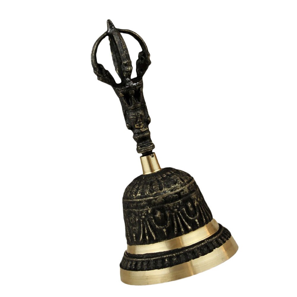 Handvat Hand Bel Metalen Decoratieve Bell Tafelblad Koperen Tafelbel Voor Thuis