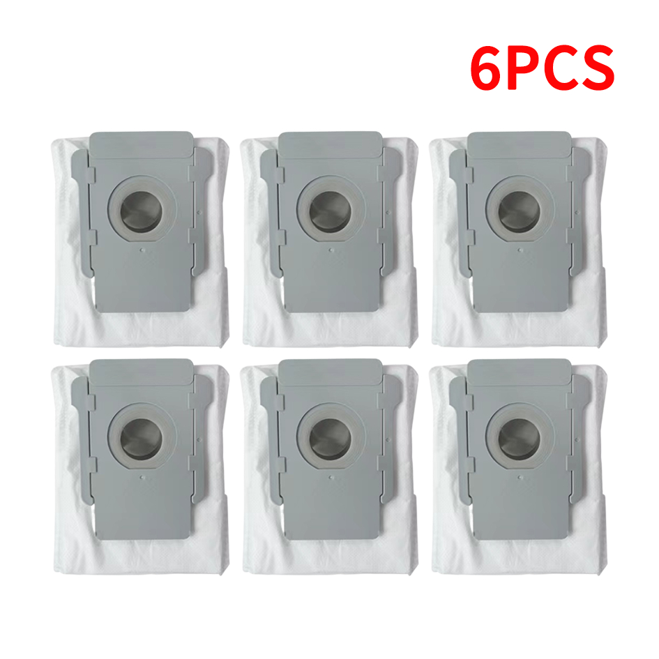 Para iRobot Roomba i7 + i7 plus E5 E6 E7 S9 S9 + accesorios de bolsa de polvo robot bolsas de aspiradora reemplazo bolsas sucias repuestos: Verde claro