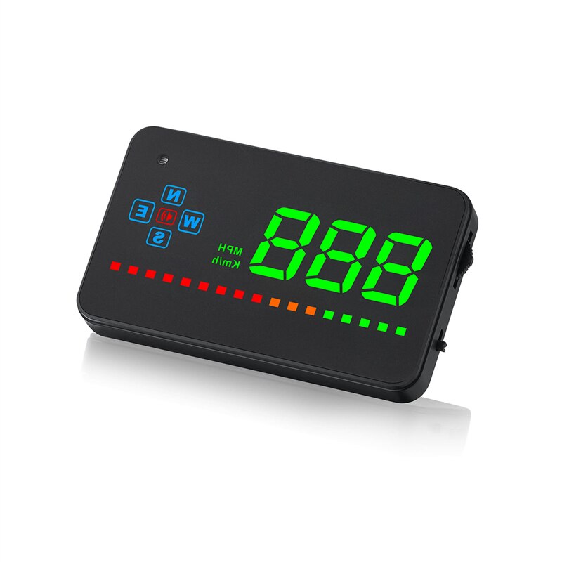 Hud Display 3.5 inch Car Projector in The Car Alarm GPS Head Up Display Speedometer Windshield display speedometer Portable hud