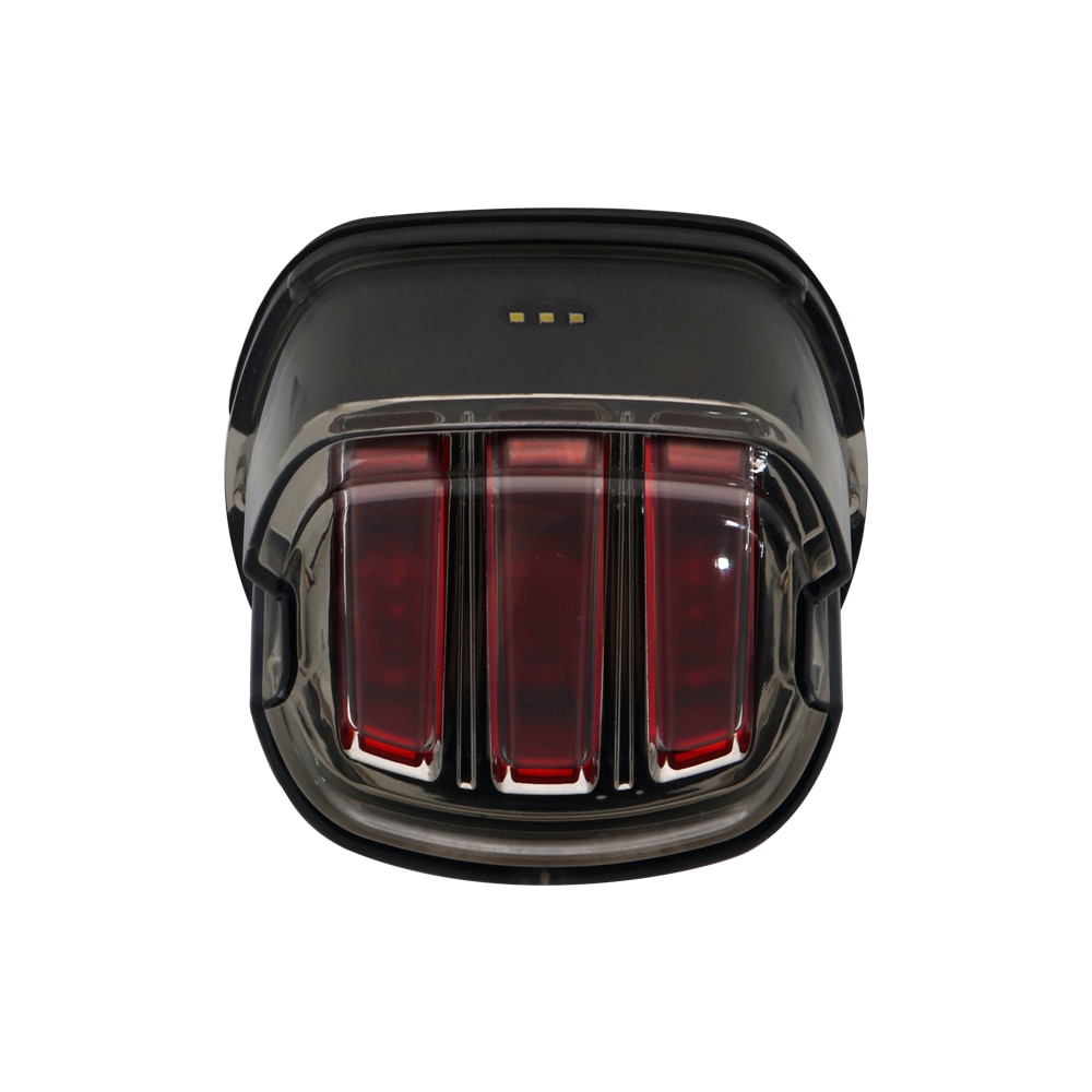 Luz trasera LED para motocicleta, luz trasera para matrícula de 12v, para Dyna, Super Wide Glide, Low Rider Fat Bob