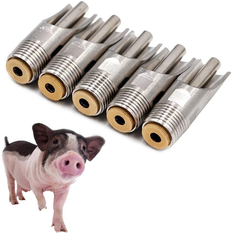 20 bebederos automáticos para cerdos, bebederos para cerdas, lechones, bebederos para animales, bebederos