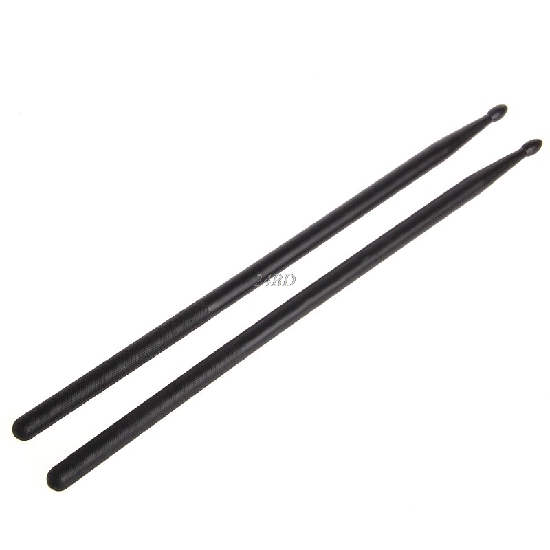Pilons professionnels en Nylon tambour bâton ensemble de léger 1 paire J24: Black