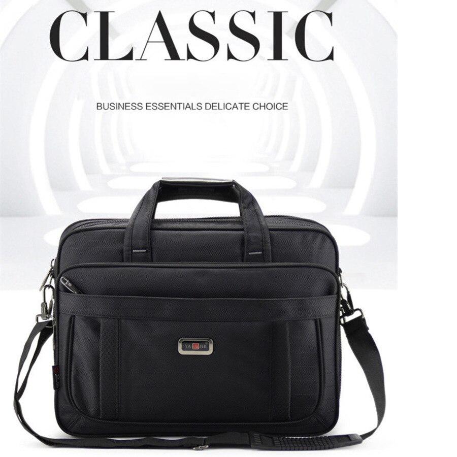 Volasss Klassische Aktentaschen Für Männer Handtaschen Wasserdichte Nylon Tuch Frauen Business Reise 15,6 Zoll Laptop Taschen