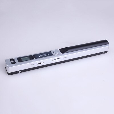 IScan-escáner portátil de mano para documentos, dispositivo de escaneo de mano de 900DPI, con puerto de imageSupport, formato PDF/JPG, A4, IScan: silver gray