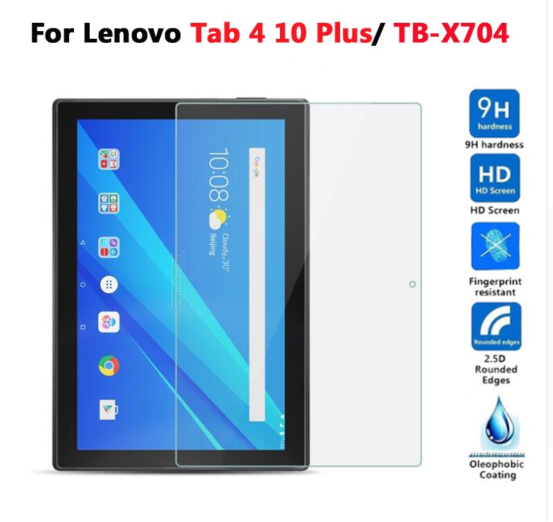 For Lenovo Tab 4 8 10 Plus TB 8504F X304F Protective Glass Tab3 7 710L 710F 710I Tempered Glass Film Tablet Screen Protector: Tab4 10 Plus X704