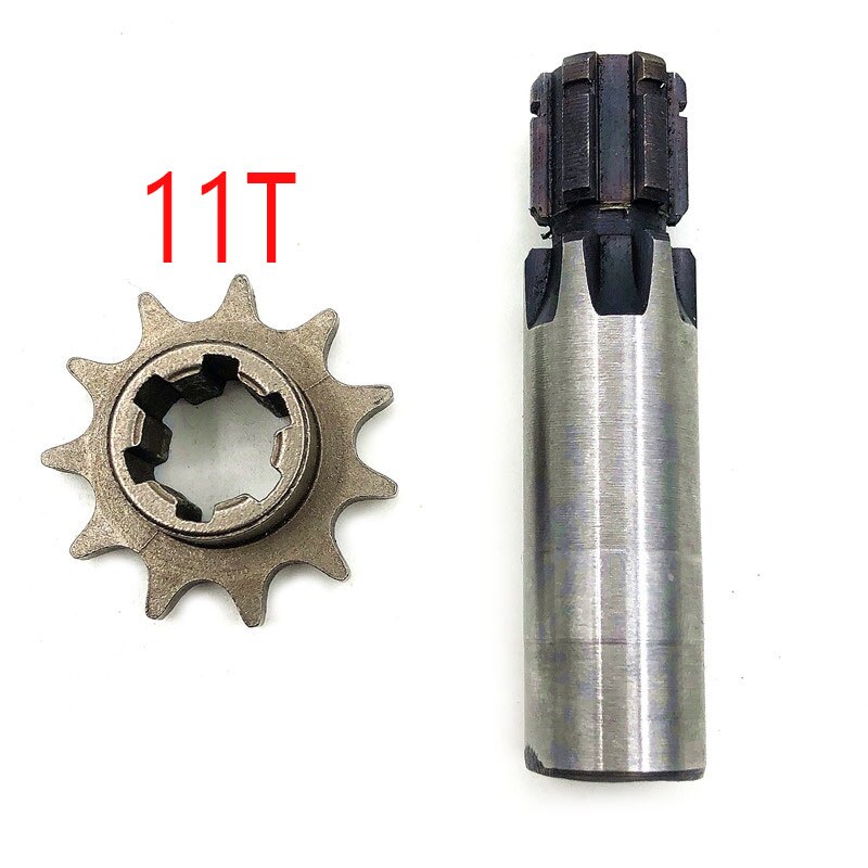T8F Clutch Drum Gear Box Sprocket Axle fit 33cc 43cc 49cc Engine 11 14 17 20 tooth Gear Box for Scooter Mini bike: B
