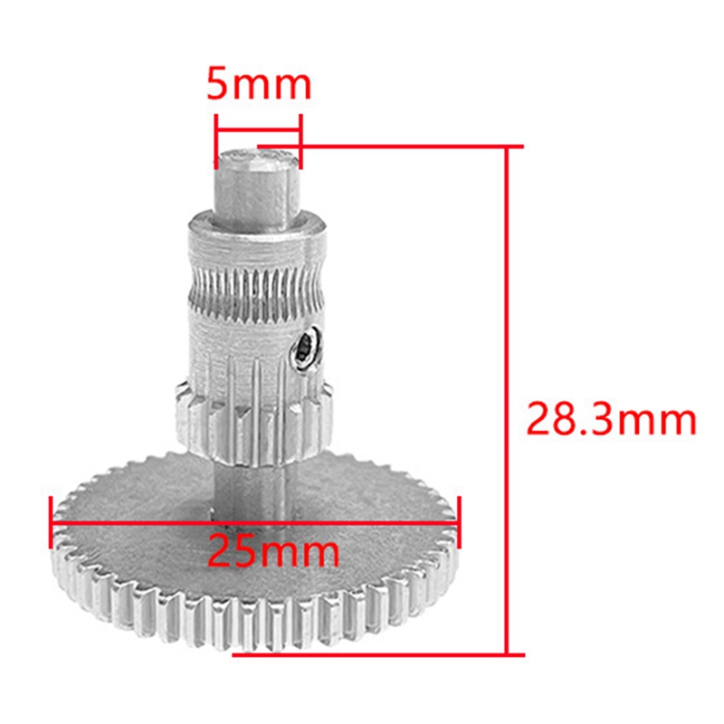 BMG napęd bezpośredni metal bieg zestaw (stal hartowana bieg) dla Voron V2.4 /V0.1 /V0