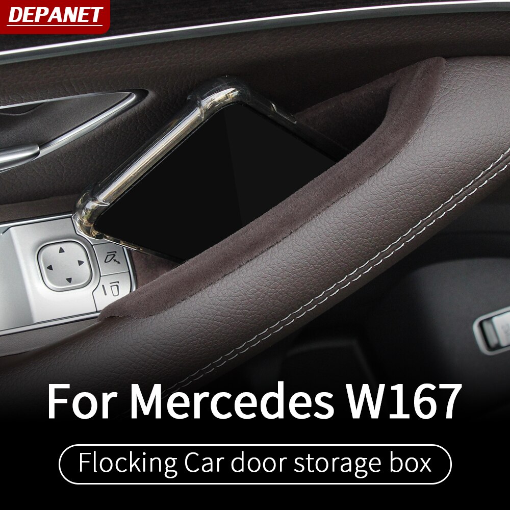 Door storage box for Mercedes gle w167 gls w167 x167 gle carbon gle gle 350/amg 450 500e amg ixterior accessories
