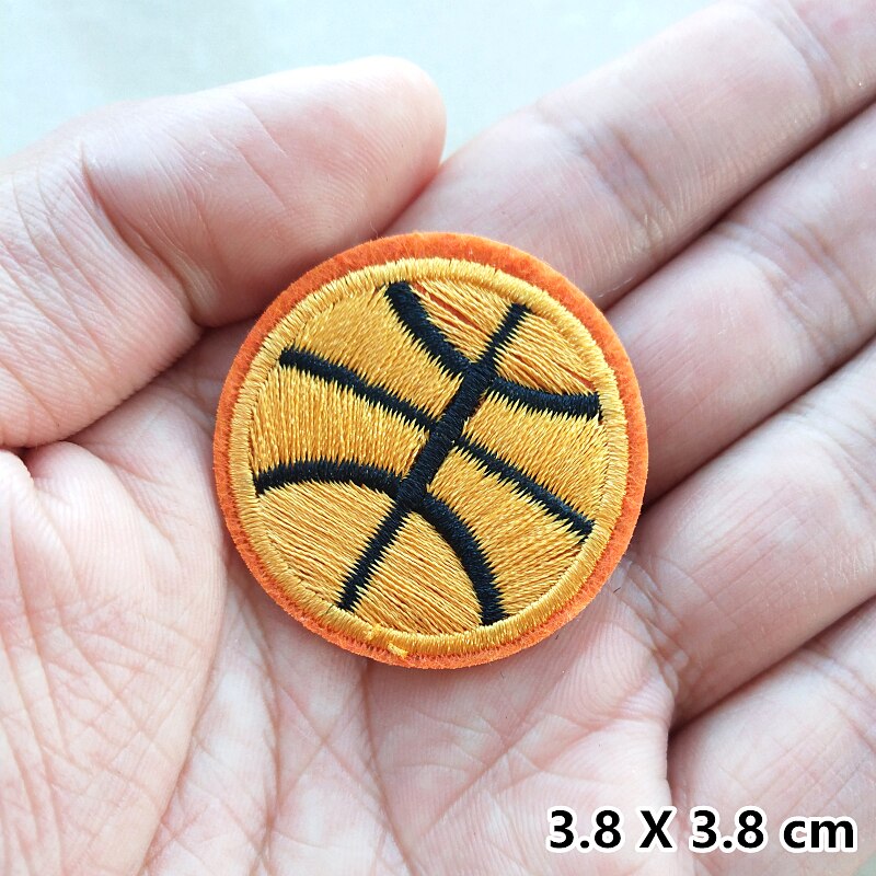 Ball Pattern Embroidery Patches For Clothes Iron on Appliques Basketball Football Stickers Embroidered Badges DIY Patch Baseball: 232
