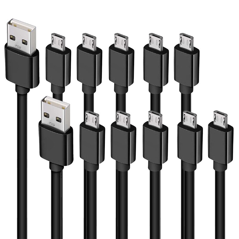 Micro Usb Kabel Android Charger Cable Fast Charge Voor Huawei Y7 Y9 Honor 8S 8A 8C 8X 7S 7A 7C 7X 6A 6X 10 20 9 Lite 20i 10i 9i: Black / 1m