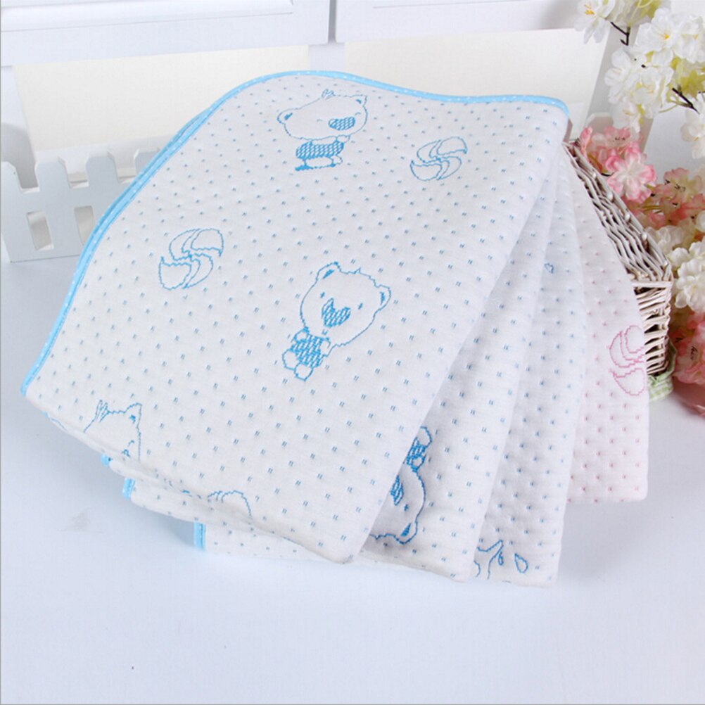 Baby kinderen waterdichte beddengoed luier verschoningsmat wasbaar ademend katoen