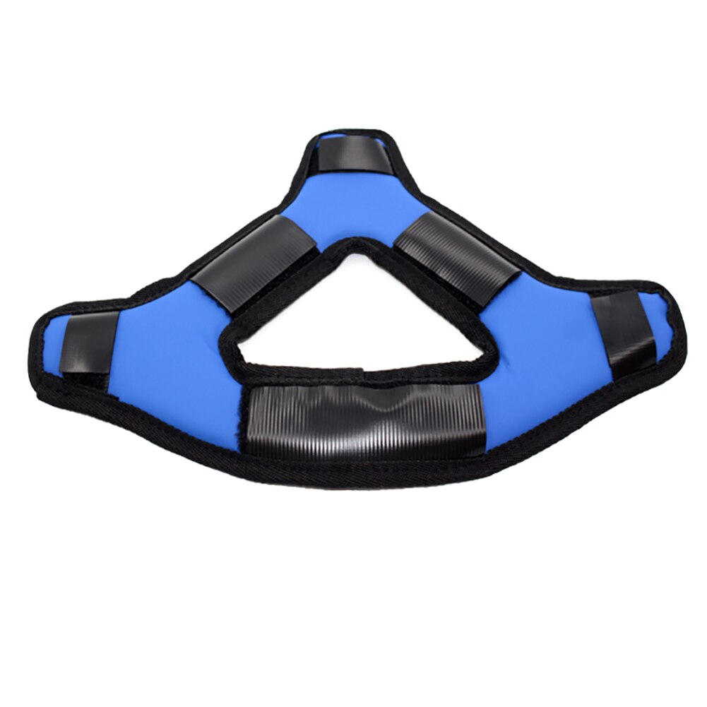 Komfortable PU Leder Nicht-Unterhose Kopfband Kissen matt für Oculus Suche VR Headset Kissen Stirnband Befestigung Zubehör: Blau