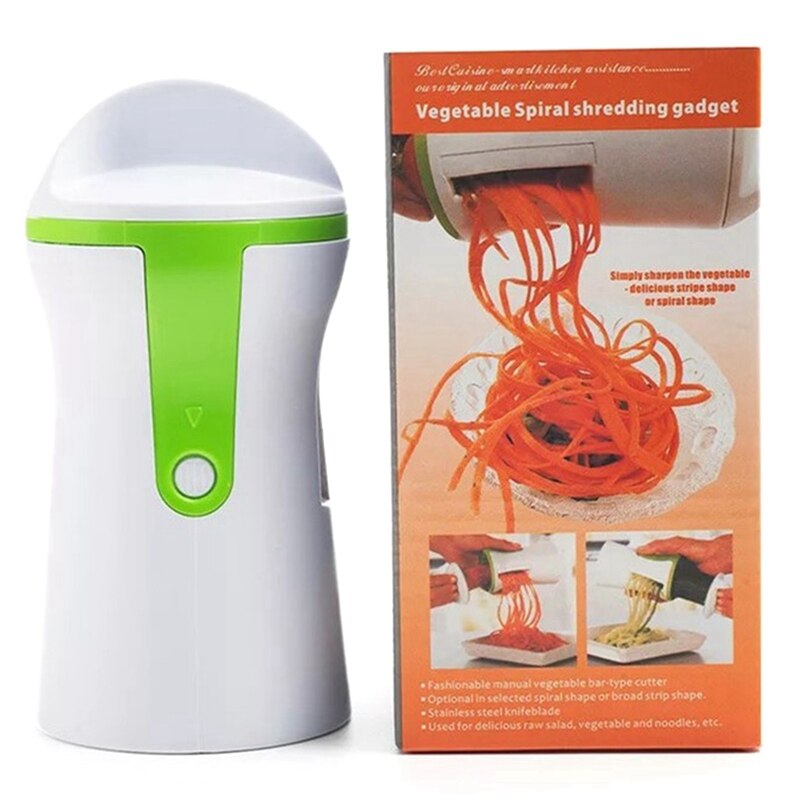 Déchiqueteuse cuisine multifonctionnel trois-en-un spirale pâtes courgettes Spaghetti grille légumes nouilles déchiqueteuse: Default Title