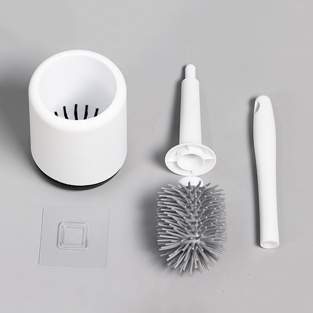 Bad Toilette Bürste Nein tot Ecke waschen Toilette Bürste lang handhaben zu tot Ecke Sanft Fell Mauer-montiert Heimat Toilette Reinigung einstellen: Ursprünglich Titel