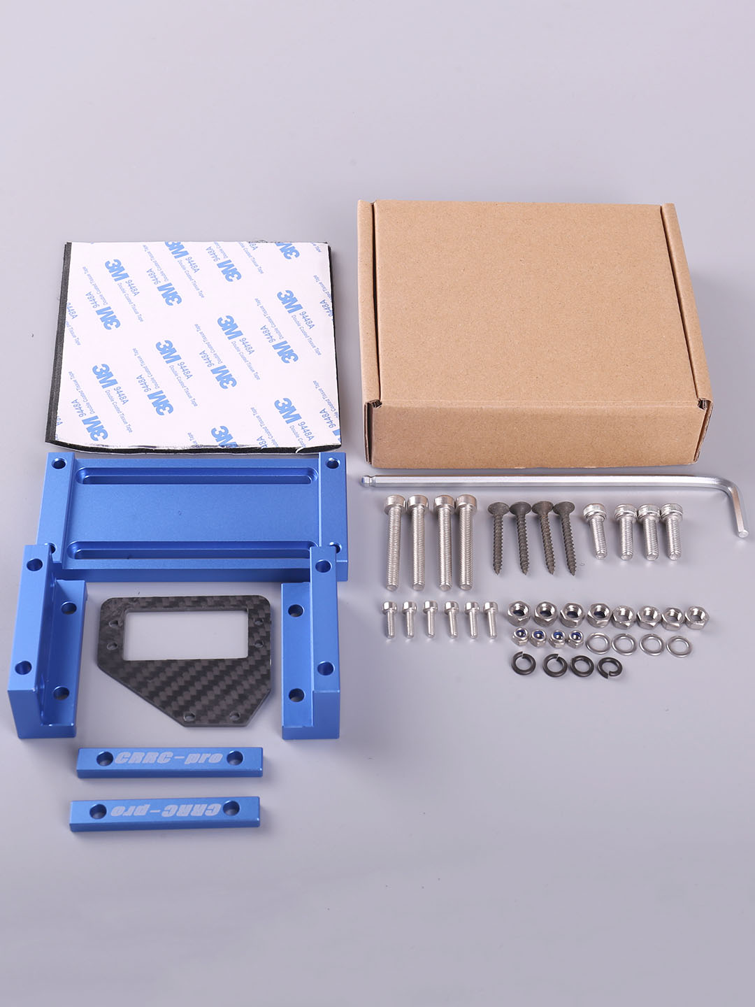 CRRC-PRO Alloy CNC Methanol Engine Gasoline Test Bench Set Run-in Bench For RC Airplane Helicopter DIY Tool Parts