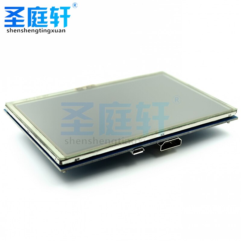 Compatible with Raspberry Pi 5 inch A+/B+/2B LCD screen, touch screen HDMI