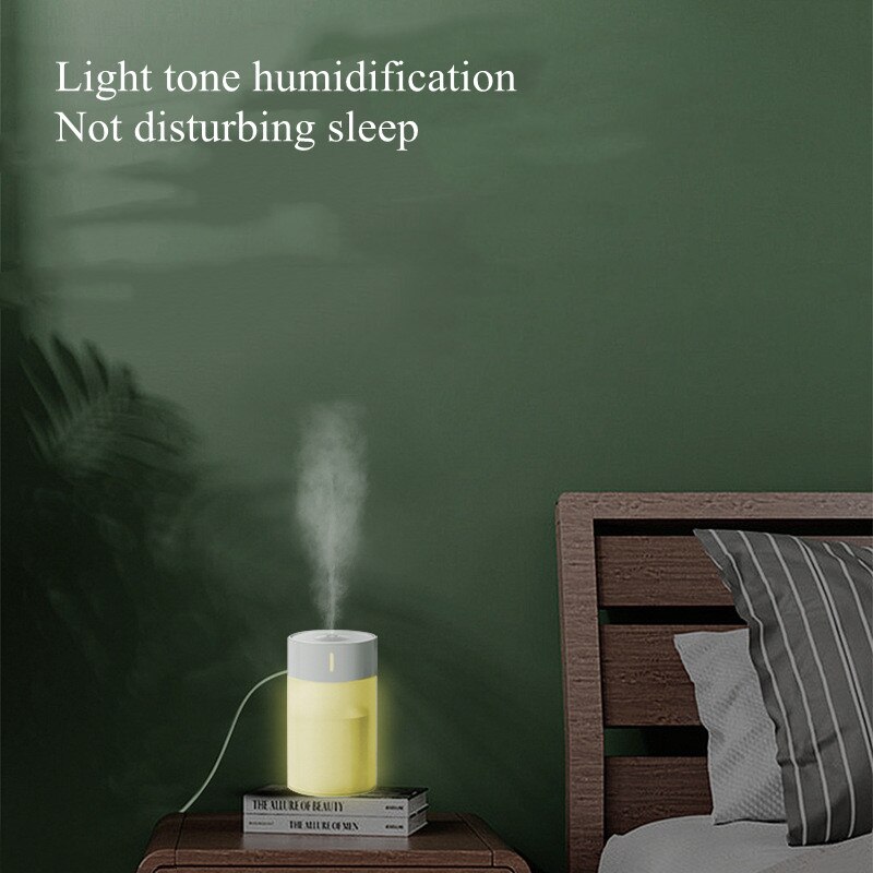 1Pc 260Ml Luchtbevochtiger Ultrasone Mini Aromatherapie Diffuser Draagbare Spuit Usb Essentiële Olie Verstuiver Led Lamp Voor Thuis auto