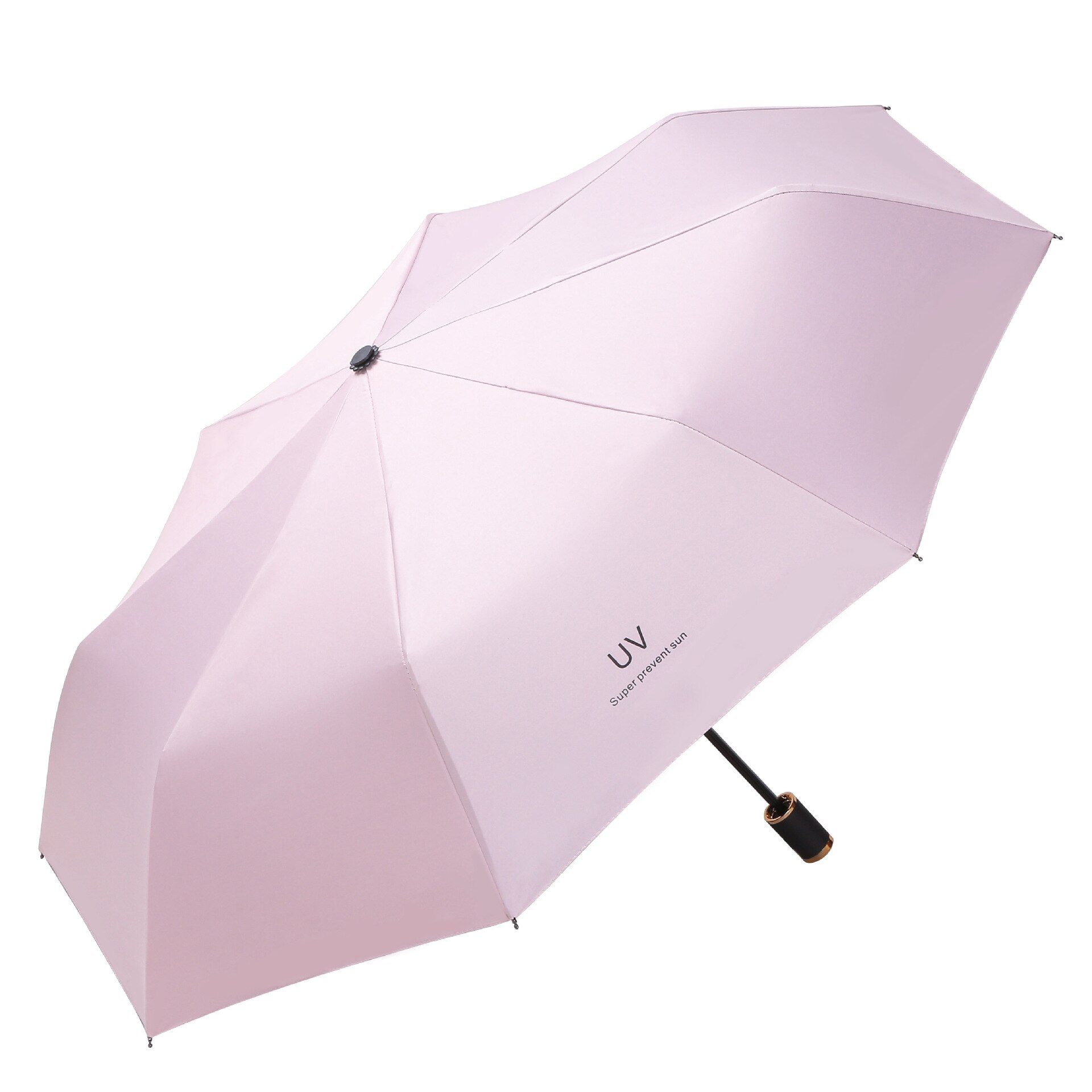 UV Vinyl Sun Umbrella Sun Umbrella UV Protection Sun Protection Umbrella for Women 3-Fold Umbrella