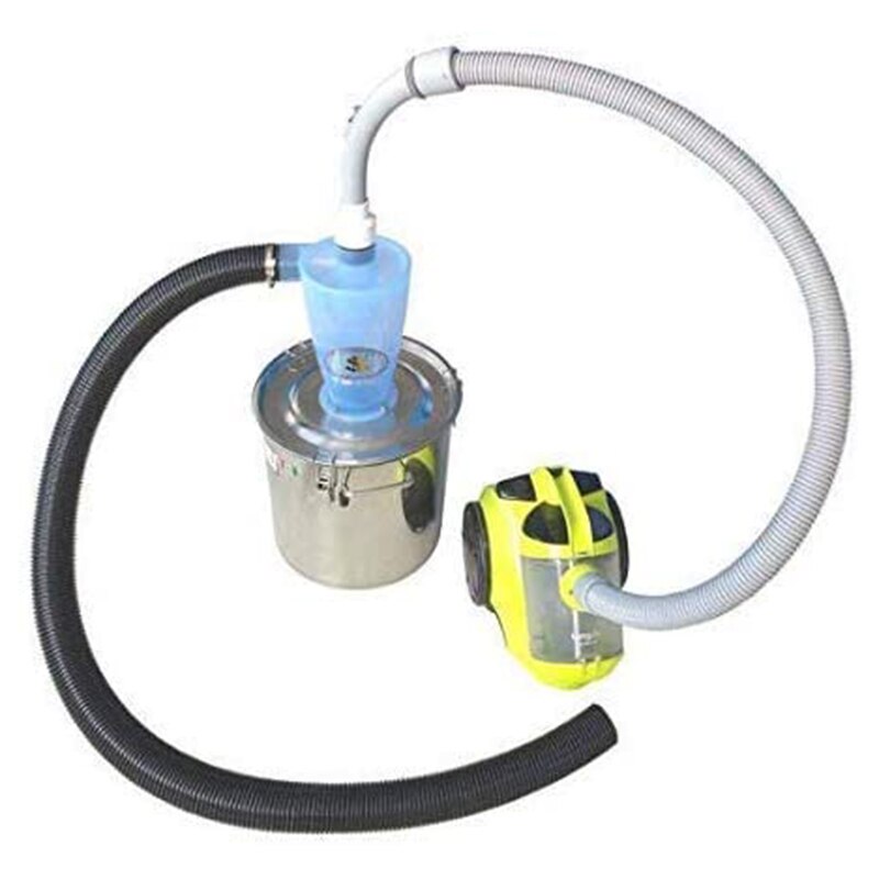 Dust Cyclone Collector Transparent Compound Supercharger High Efficiency Dust Cyclone Vacuum Cleaner Filter Collector