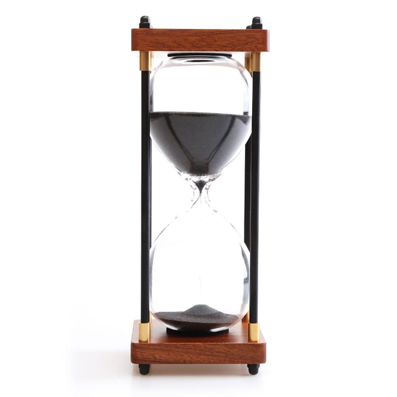 Retro timeglas timer skrivebord 30 minutter timeglas børns fødselsdag hjem dekoration tilbehør timeglas sand timere
