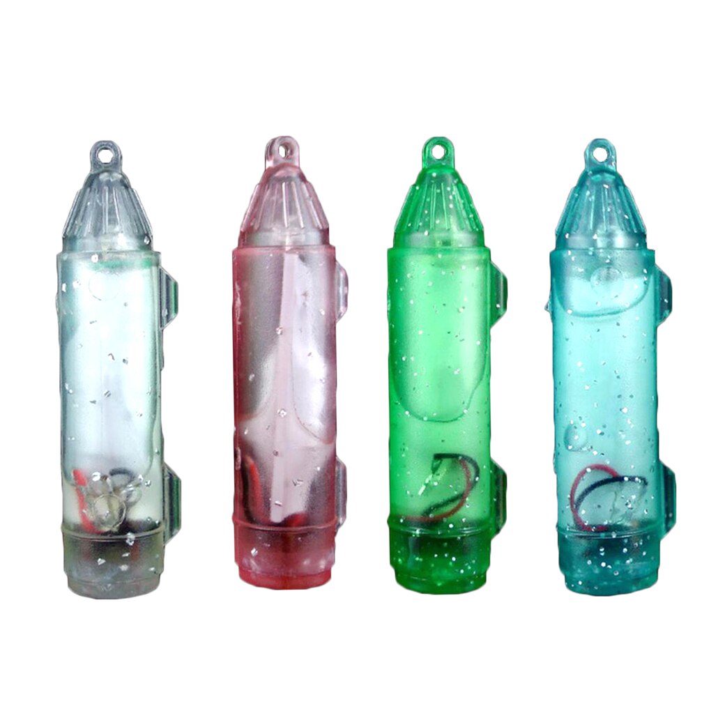 Mini fiskelampa bärbar led undervattensfisk locka lampa diy bläckfisk fiske bete utomhus tillbehör