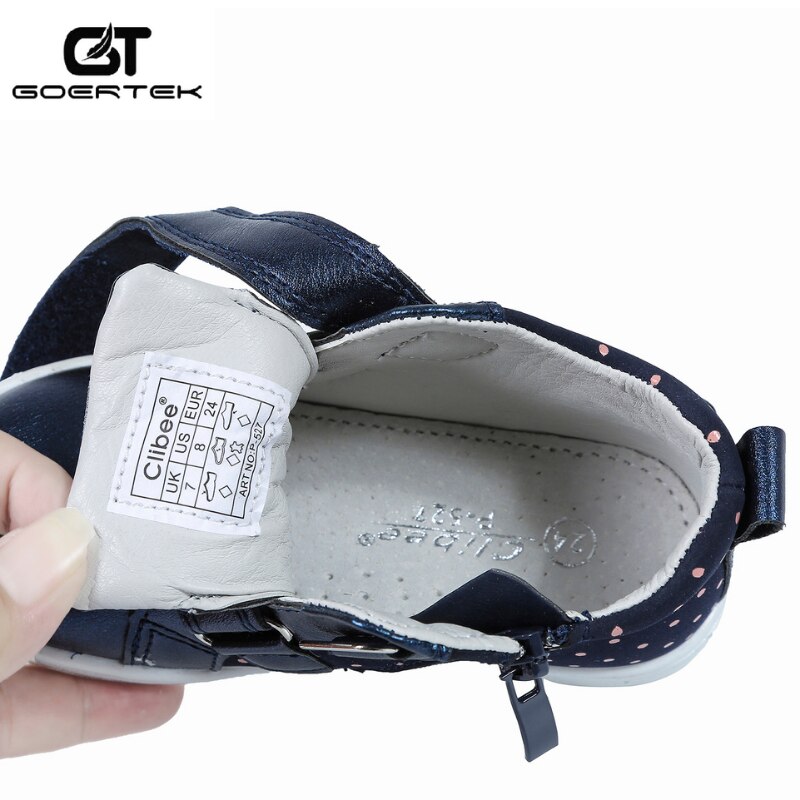 GT GOERTEK Toddler Girls New Fashion Boots bambini pelle Botas Mujer primavera autunno Infant bambini stivaletti Baby Botas Para Menina
