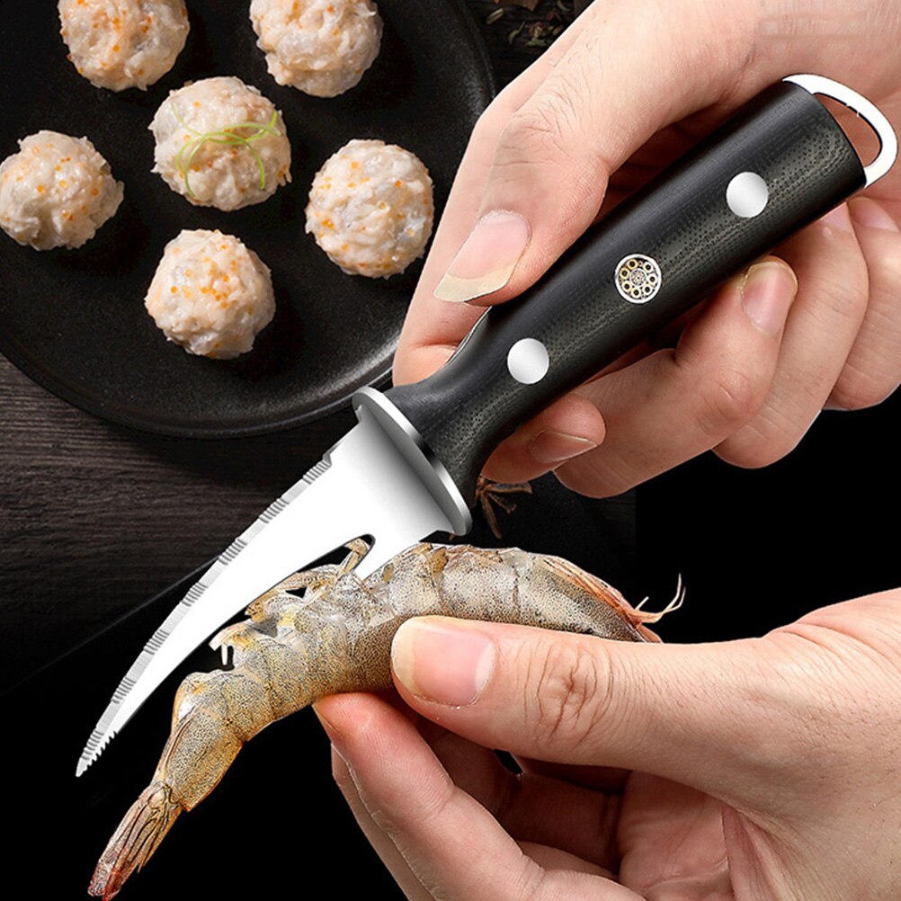 Shrimp Remover Cutter Shrimp Peeling Gadgets Stainless Steel Shrimp Cleaner Tool for Kitchen House Use
