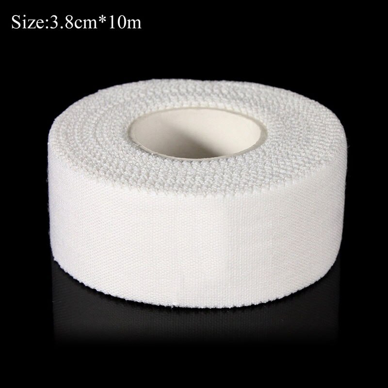 Sportsbinding elastisk tape rull zinkoxid fysio muskel belastning skade støtte: 3.8cm