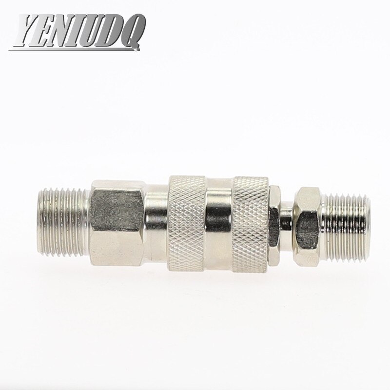 Raccord pneumatique norme européenne ue Euro Type connecteur à raccord rapide coupleur pour compresseur d'air 1/4 3/8 1/2 filetage mâle