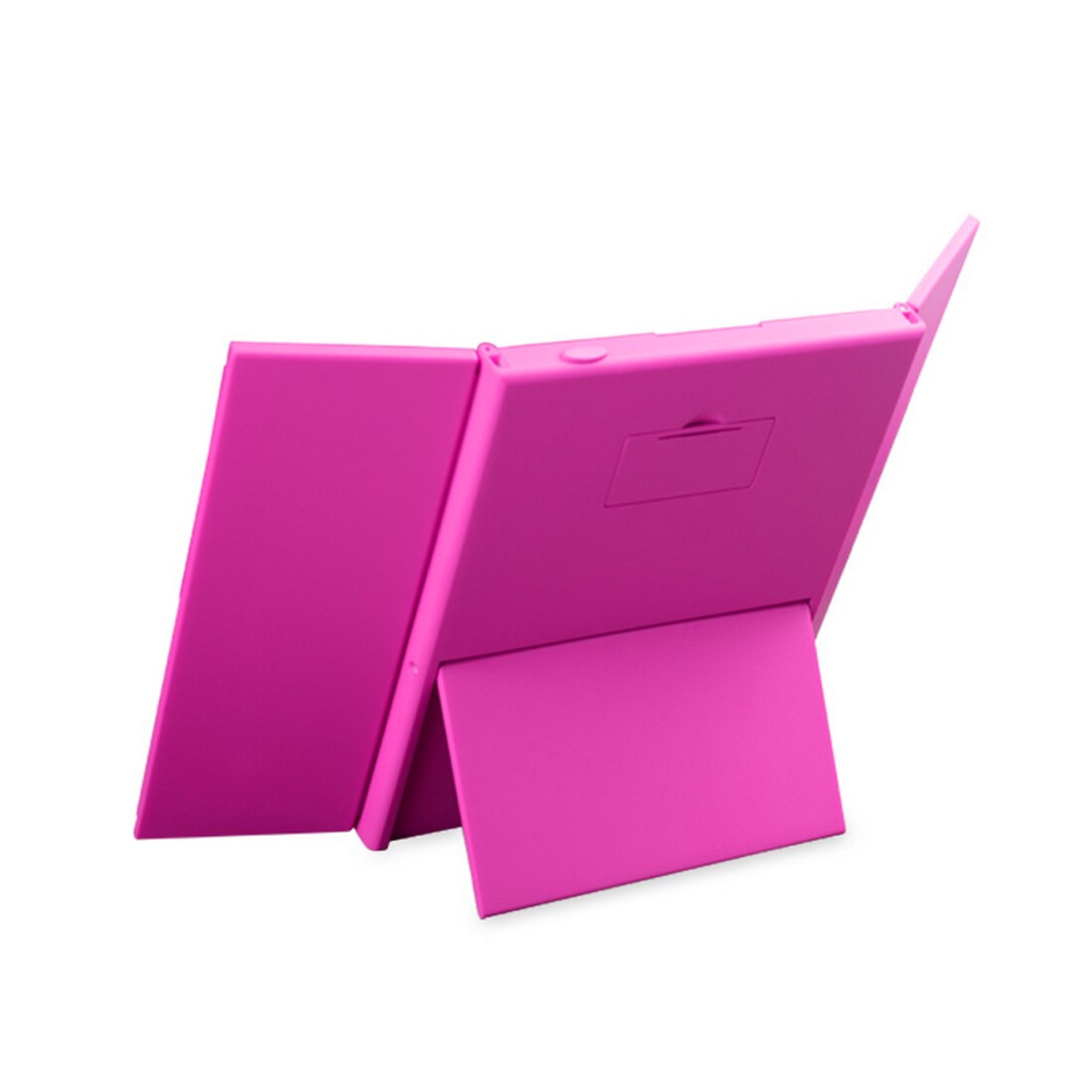 Top Tri-Fold Illuminated LED Lighted Vanity Mirror Makeup Wide View Portable Travel Pocket Compact Led Mirror