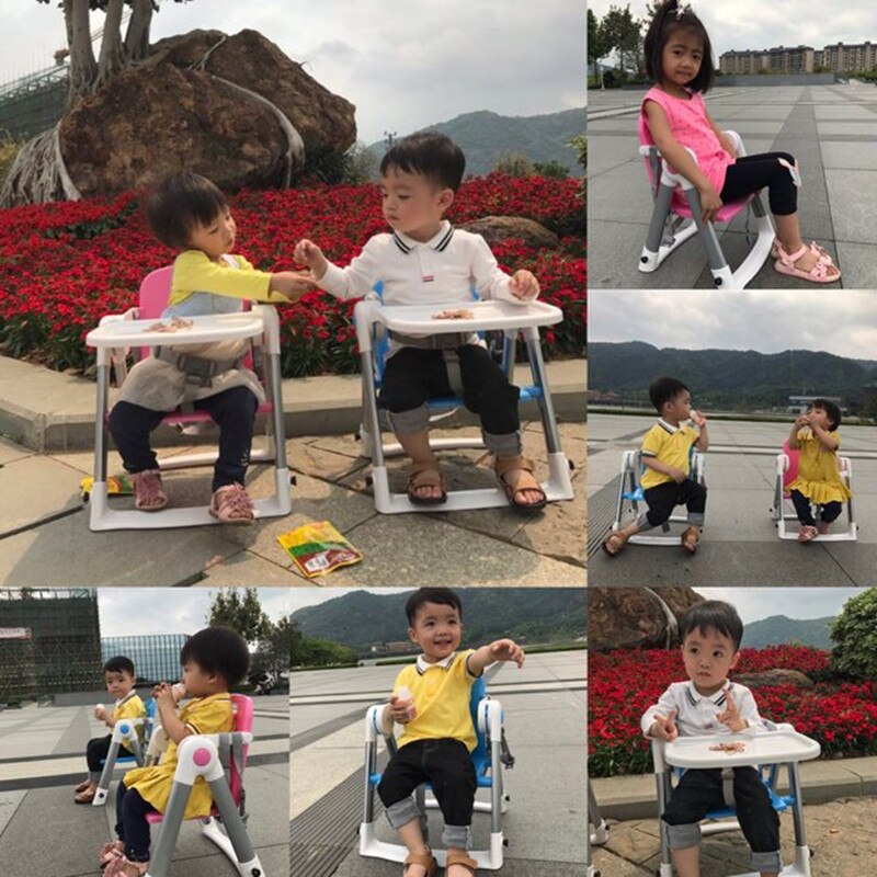 baby dining chair kids dinner table folding portable multi-function children's eating chair dining table stool
