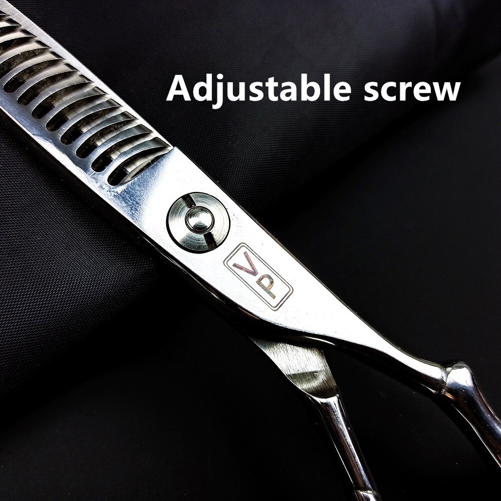 5.5 "/6"/7 "VP Friseur Schere einstellen Friseur Experte Japanischen 440C Friseur Schere Dünner 10-60%